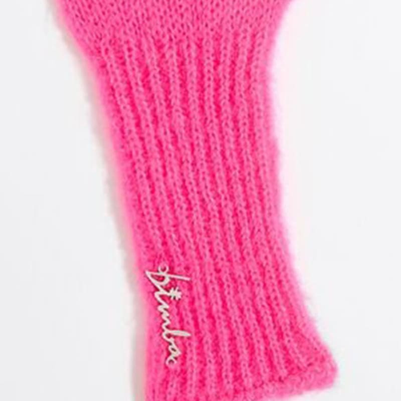 BIMBA Y LOLA [23FW] BIMBA Y LOLA Pink Alpaca Gloves B236AIG004PKB