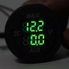 10-60V LED Digital Dual Voltmeter for Car Motocycle Voltage Meter Volt Detector