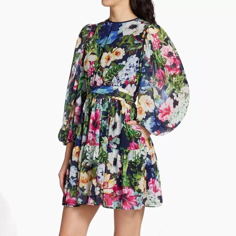 

What a Beautiful Color to Tears Women clothes Chiffon Short Backless Girdle Dress Color 0