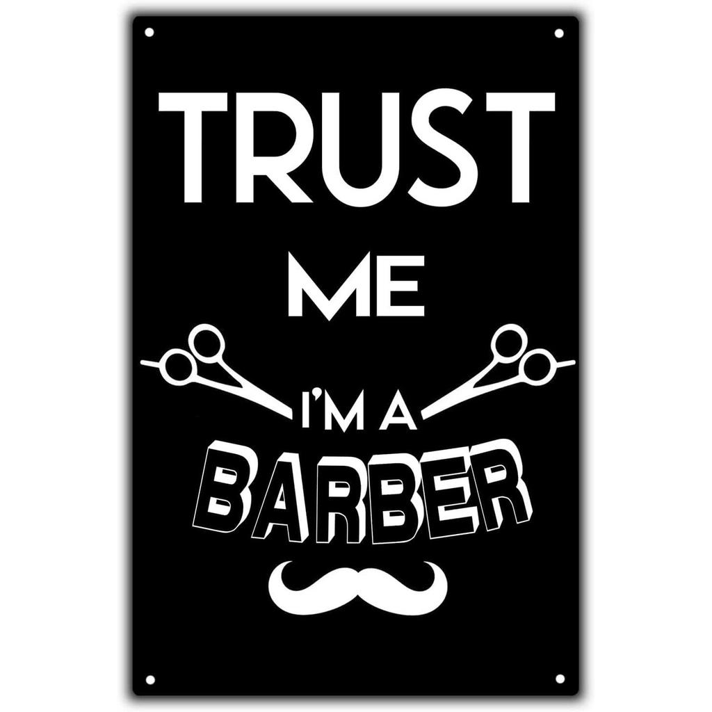 Good Haircut Metal Tin Signs Plaque Wall Decoration Vintage Art Posters Iron Painting for Man Cave Home Cafe Garden Club Bar