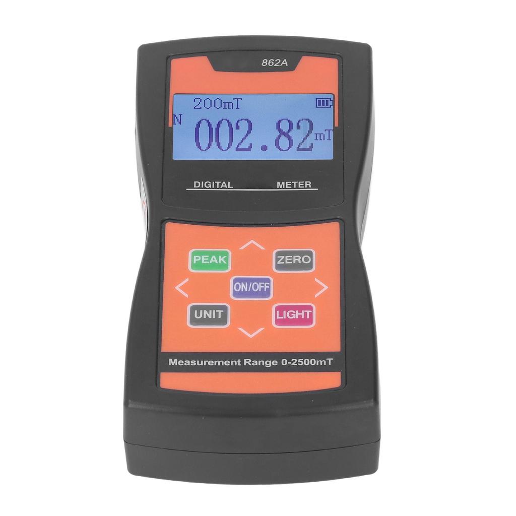 Digital Handheld Gaussmeter Permanent Magnet Surface Magnetic Field Gauss Meter High Accuracy