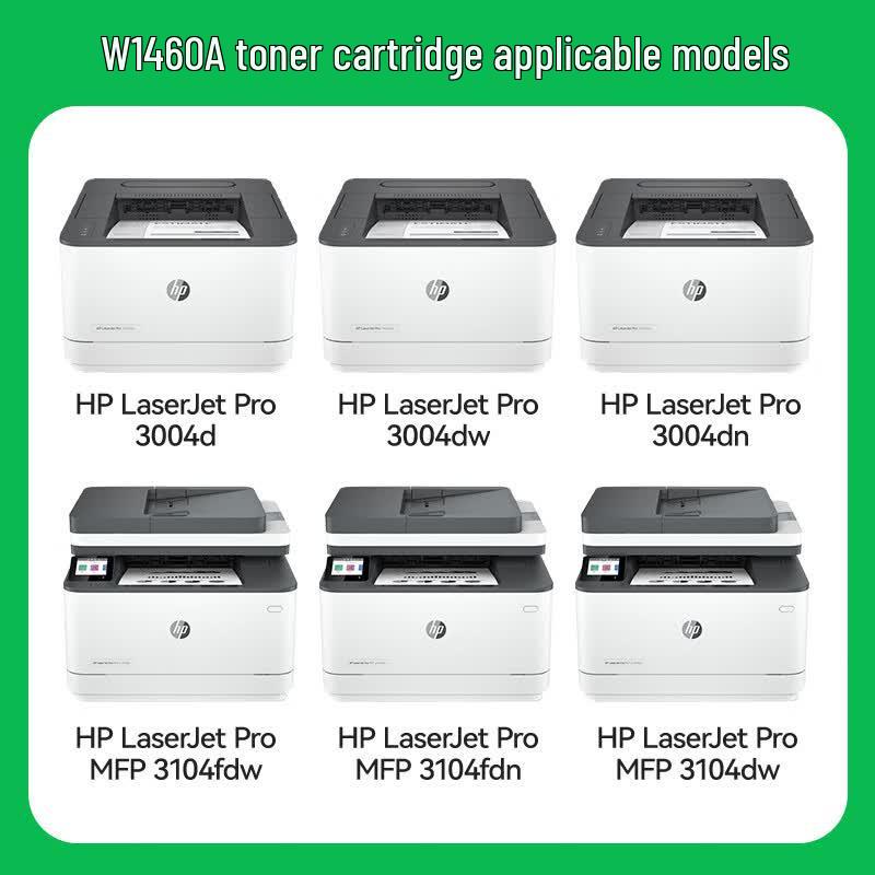 Compatible HP W1460A/146X Black Toner Cartridge