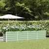 Planter Box Pastel Green 385 X 50 X 77 Cm Galvanized Steel
