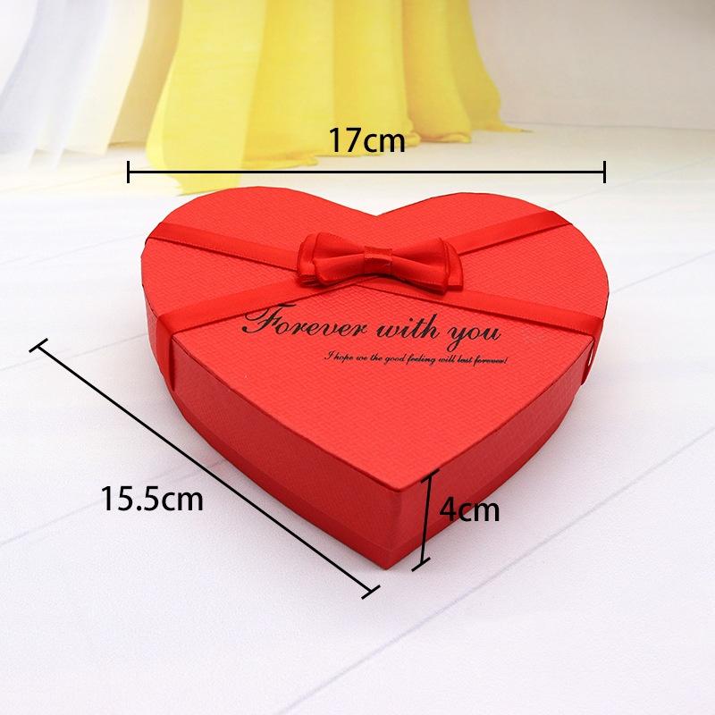 Flower Red Pink Soap Rose Love Gift Box With Bear Valentine's Day Mother's Day Anniversary Gift Wedding Party Decorations