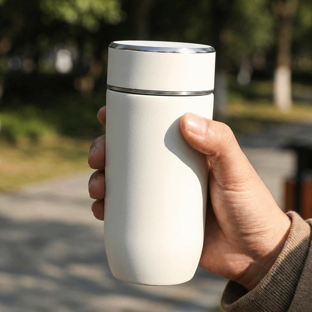 with Tea Filter Thermos Water Bottle 350ml Coffee Vacuum Flasks  Car Use
