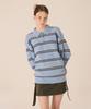 CUTZ Hairy Striped Collar Knit - 2 Colors