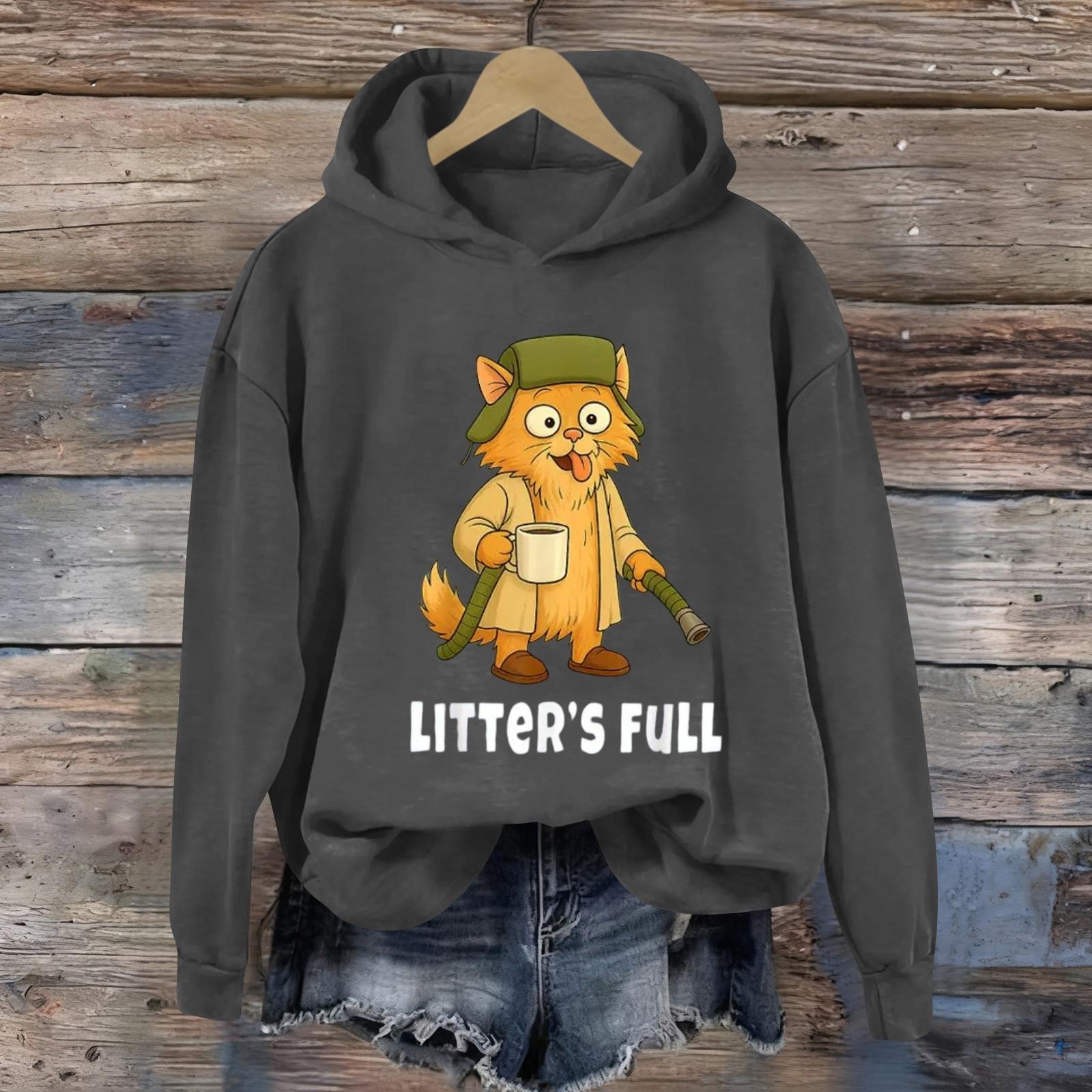 

Women s Fashion Daily Versatile Casual Sweatshirts Long Sleeve Hooded Top Sweatshirts L