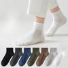 Men Spring and Summer Pure Cotton Mesh Breathable Deodorant Sweat In The Sport Socks