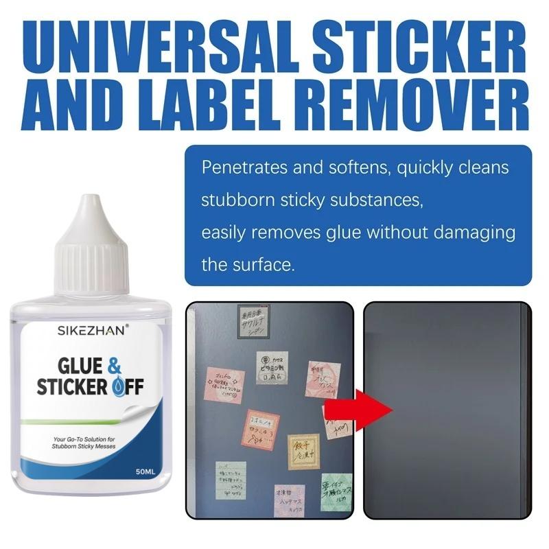 50ML Powerful Adhesive Remover - Dissolves Stickers, Decals, Glue & Tree Sap | Safe for Cars, Glass & Home Use