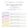 Zebra Highlighter Mildliner Soft Mild 5 Color Set WKT7-5C-YC