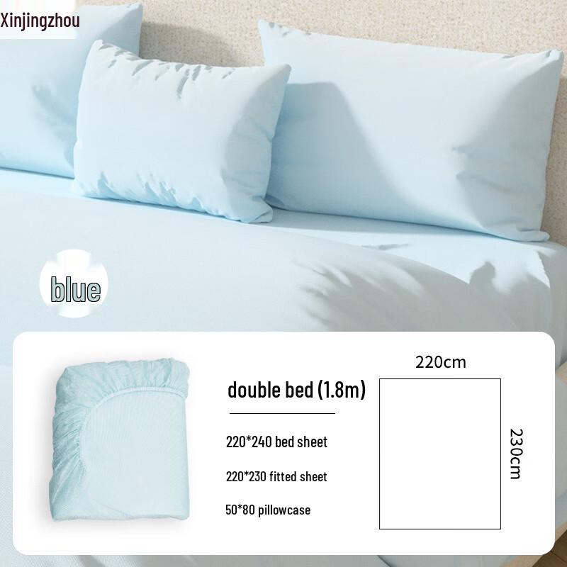 Disposable Travel Bedding Set - 4-Piece Elastic Fitted