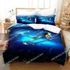 3Dsurf On The Sea Bedding Sets Duvet Cover Set With Pillowcase Twin Full Queen King Bedclothes Duvet Cover