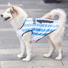 Gilet estivo in rete per animali domestici Stampa a lettere Cuciture in tessuto Maglia Coppa del Mondo Abbigliamento per cani