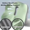 Ergonomic Memory FoamSeatCushion for Car and Office Chair Tailbone Support Washable Soft Filling DurableFabric Cover for Comfort