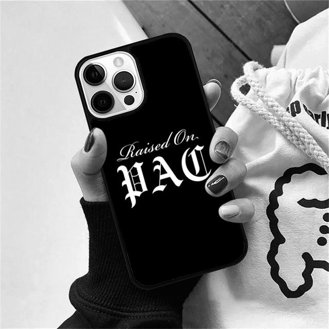 

Rap Rapper 2pac Tupac Shakur Phone Case Cover For iPhone 17 Air 15 16e 14 13 12 Pro Max 11 Pro Max Plus Coque Shell iPhone 13pro