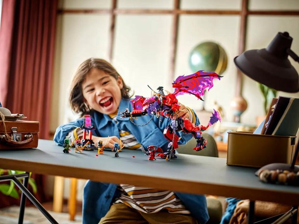 LEGO NINJAGO 71832 Smok Chaosu Fangthunder