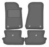 Velour Graphite Car Mats For: Jeep Wrangler JL 2 Doors (2017-)