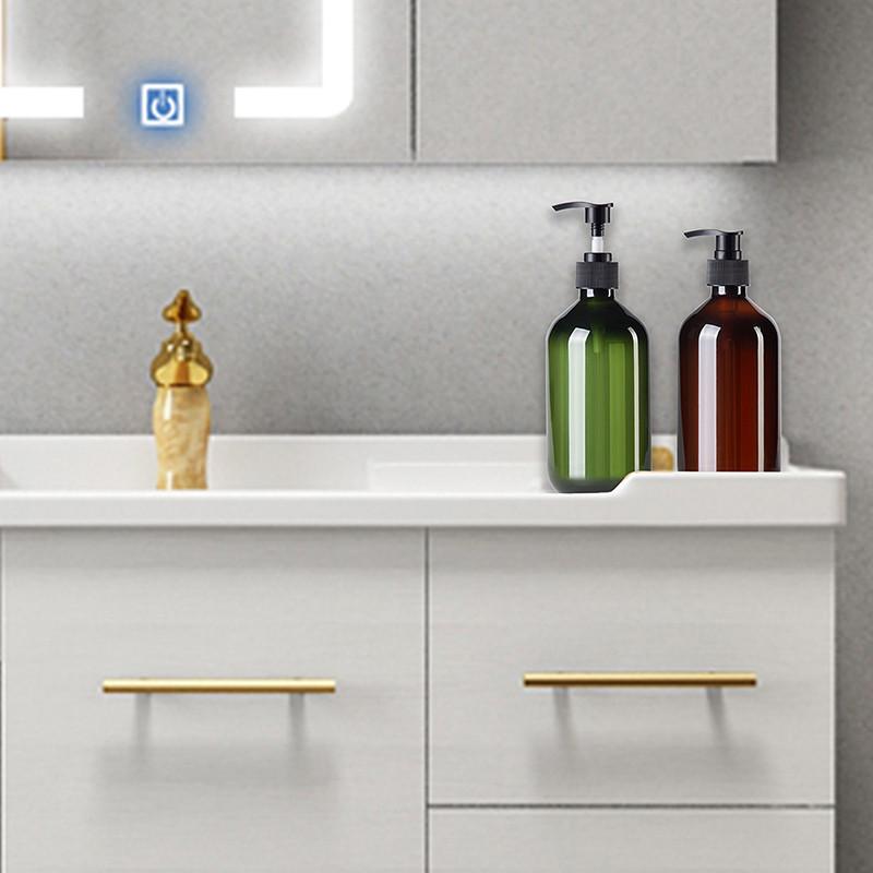 4 stücke Shampoo Seife Dispenser Flasche Nachfüllbar Lotion Shampoo Conditioner Körper Waschen Seife Flasche Bad Dusche Fall