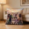 Japanses Cartoon Given Pillow Case For Sofa Living Room Home Office Decor Protective Cover