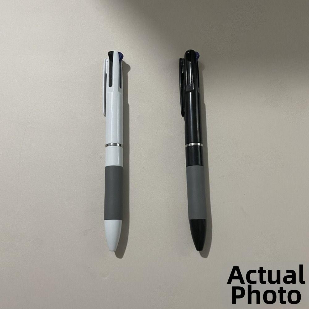 1/10Pcs Durable 3 in 1 Ballpoint Pens Red/Black/Blue Ink Color 0.7mm Ball Point Pen Writing Stationery Student