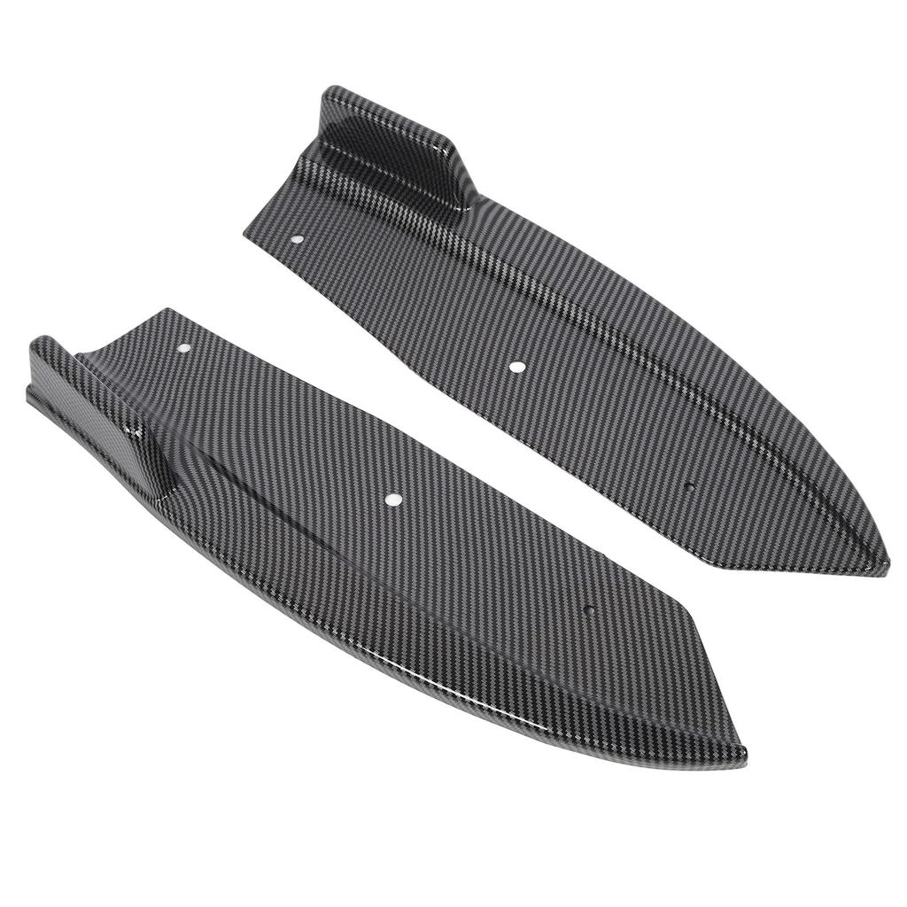 2 Pcs Rear Bumper Lip Spoiler Aerodynamic Lightweight Lower Chin Diffuser Splitter for X4 G02 M‑Sport 2018 To 2021