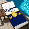 C-corona Towel Beach Quick Dry Soft Pool E-extra Beer Towels Gift for Travel Gym Shower Camping sports