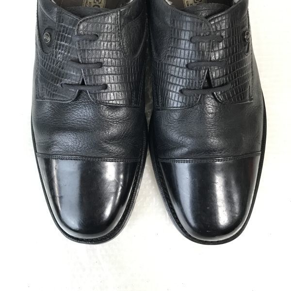 Regal Leather Straight-Toe Goodyear Black 25.0 Business Shoes(USED)