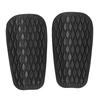 2 Pcs Soccer Shin Guard Super Lightweight High Strength Carbon Fiber EVA Foam Cushioning Football Shin Pad Black