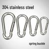Mini 304 Stainless Steel Gourd Spring Snap Hook