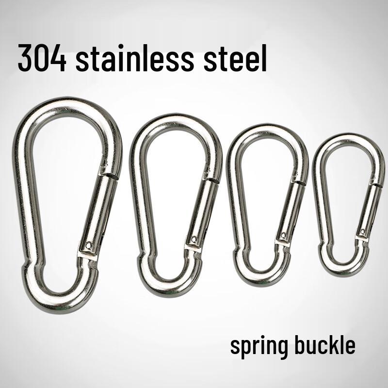 Mini 304 Stainless Steel Gourd Spring Snap Hook