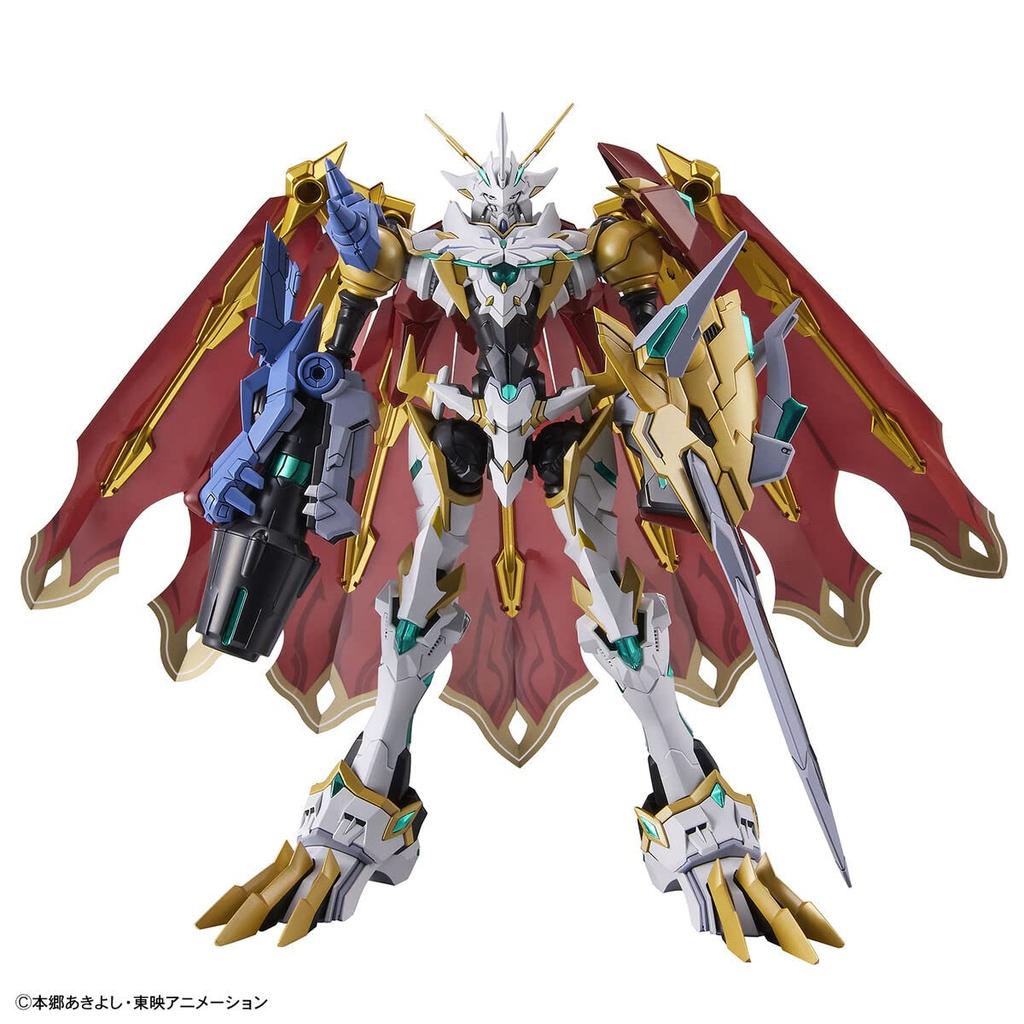 Standard Amplified Digimon Adventure Omegamon Plastic Model Figure-rise (X Antibody) Color-coded