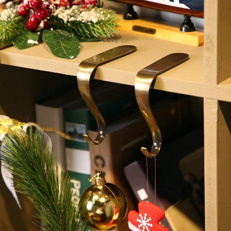 Christmas Stocking Holder Fireplace Garland Mantel with Special Design