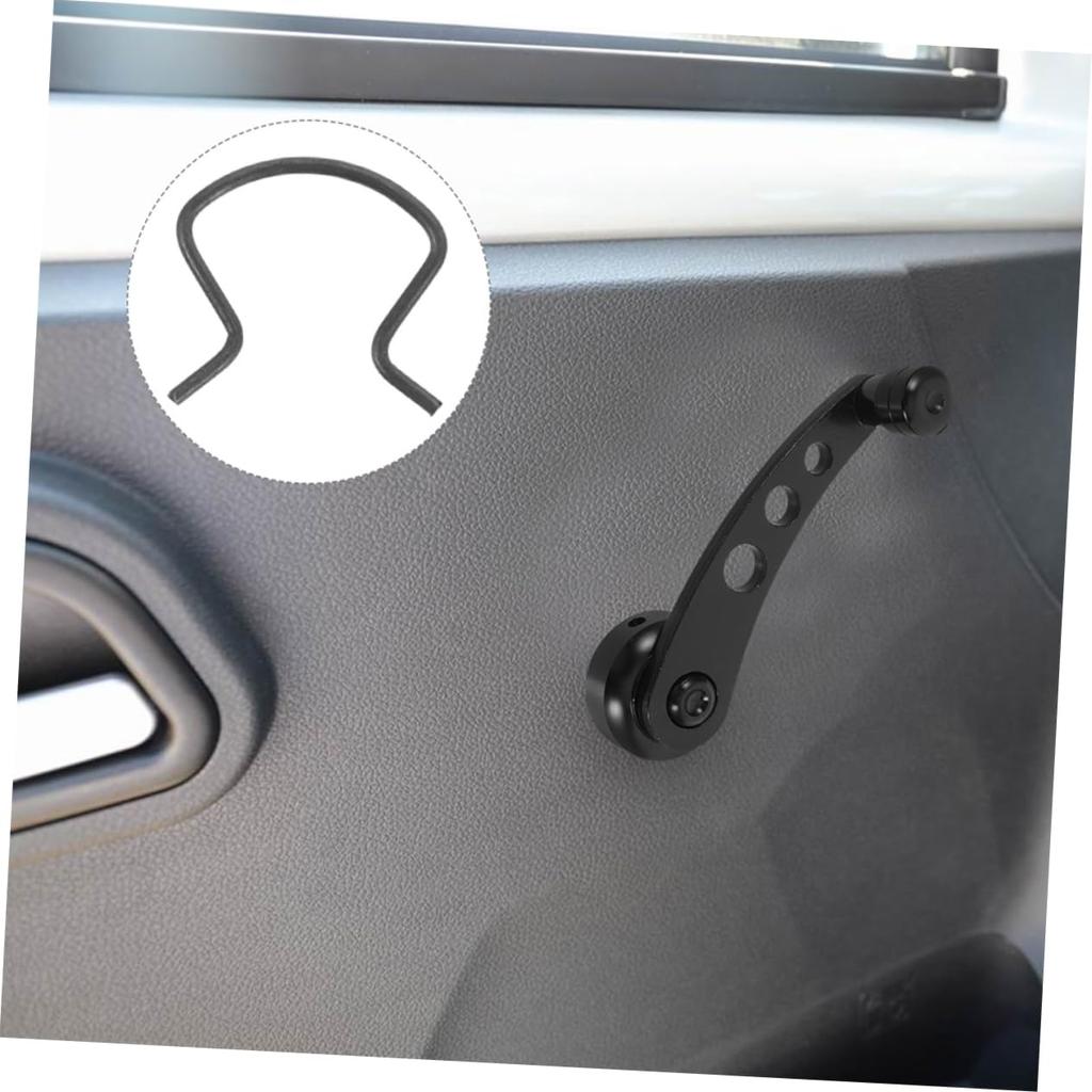 PLAFOPE 15pcs Window Crank Handle Replacement Parts Window Crank Handle Retainer Car Panel Clip