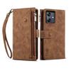 Pro Motorola Edge 60 Fusion 50 Pro 5G Kožené pouzdro na krk se zipem Peněženka RFID Funda Moto Edge 50 Neo 40 20 Lite Edge60 Stylus