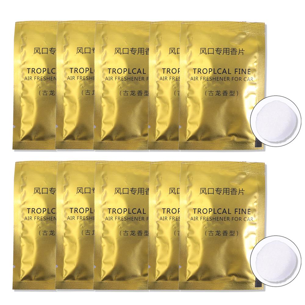 Fragrance Tablets for Car Vents Universal Air Freshener Auto Air Outlet Aromatherapy Clip Perfume Diffuser Fragrance Supplement