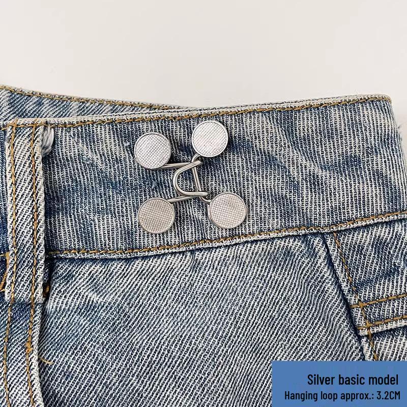 Pants Waist Tightening Pin: High-End Adjustable Anti-Exposure Buckle