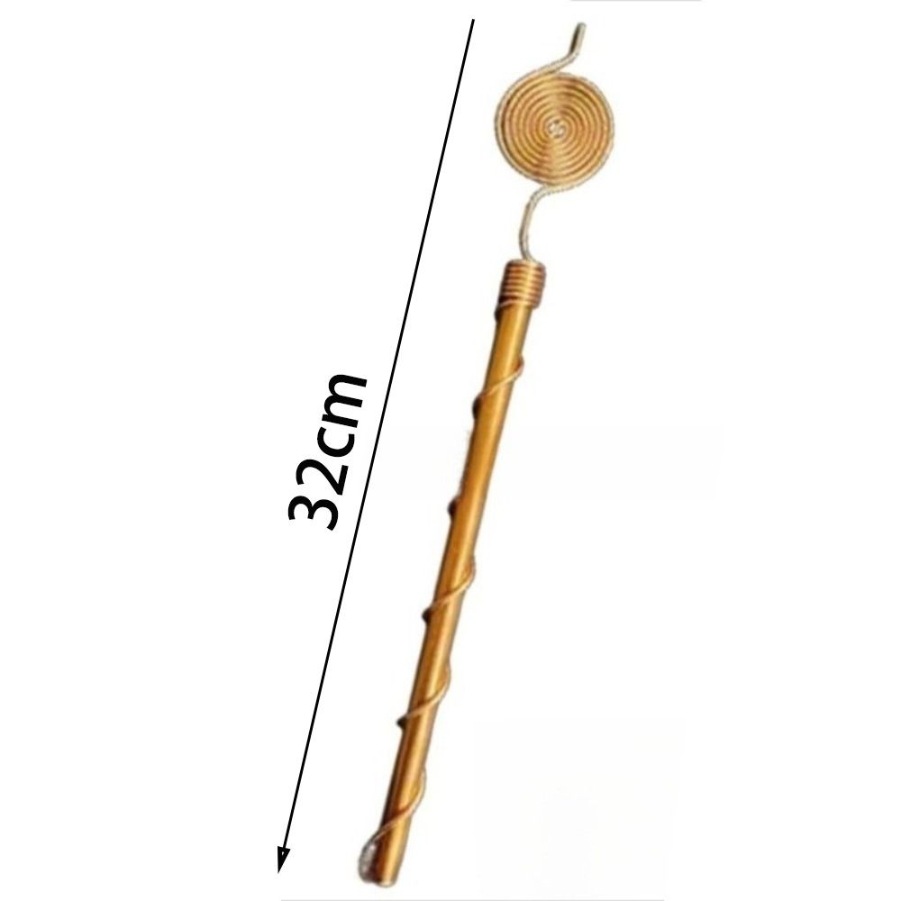 Durable Electroculture Plant Stakes Spiral Coil Bonsai Fixing Rod Plant Support Stakes  Planters