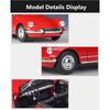 Welly 1/24 Citroen DS19 Cabriolet Alloy Luxy Car Model Diecast Metal Classic Retro Car Sports Vehicle Model Simulation Kids Gift