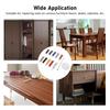 Wood Furniture Repair Kit 10 Fundamental Color Wood Putty Cabinet Touch Up Kit for Home