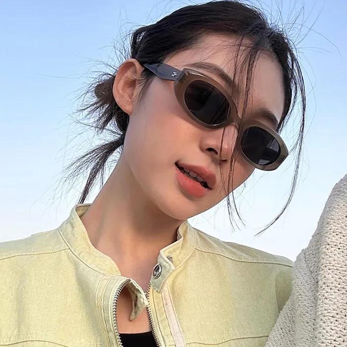 Neo Retro 58049 Ugly Sunglasses C3 Khaki Gray