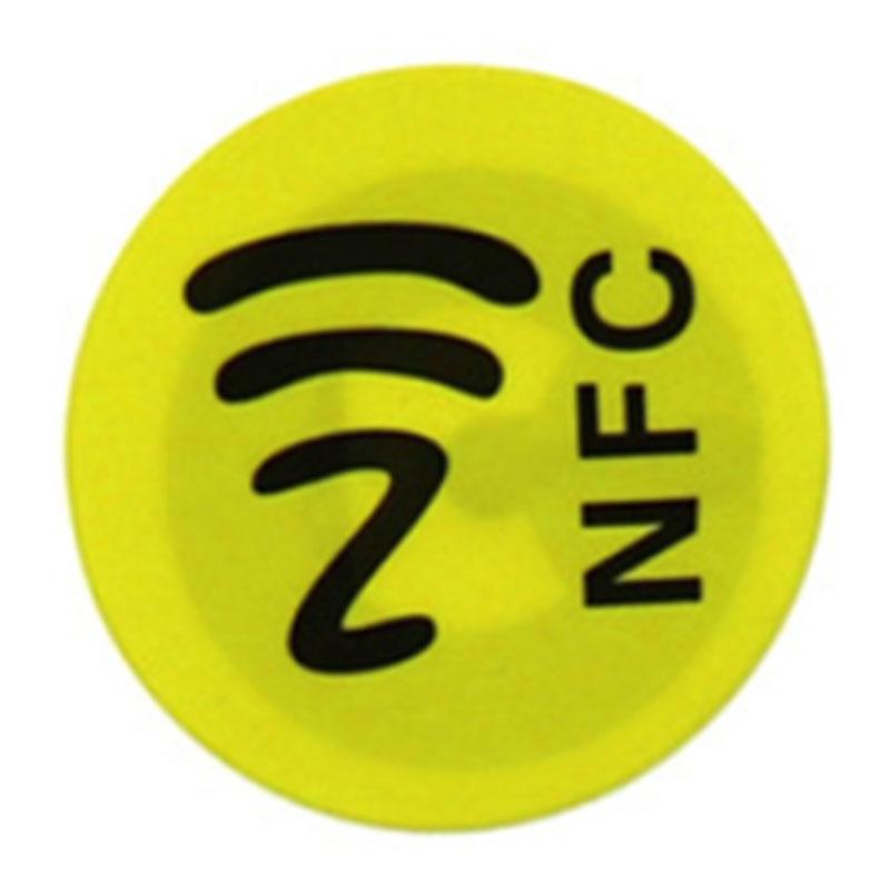 1Pcs Waterproof Pet Material Nfc Stickers Smart Ntag213 Tags For All Phones