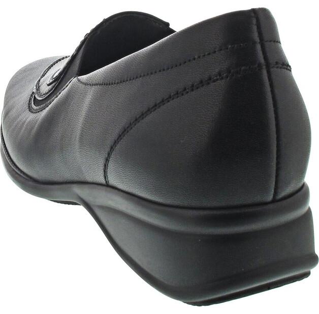 Женские слипоны Semler Ria r1805-012-001 black soft мягкая кожа наппа