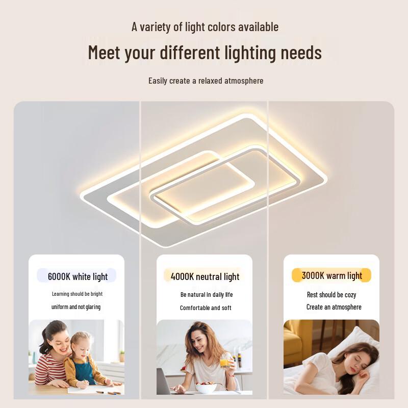 Mengpao Premium Eye-Protection Bedroom Ceiling Lamp