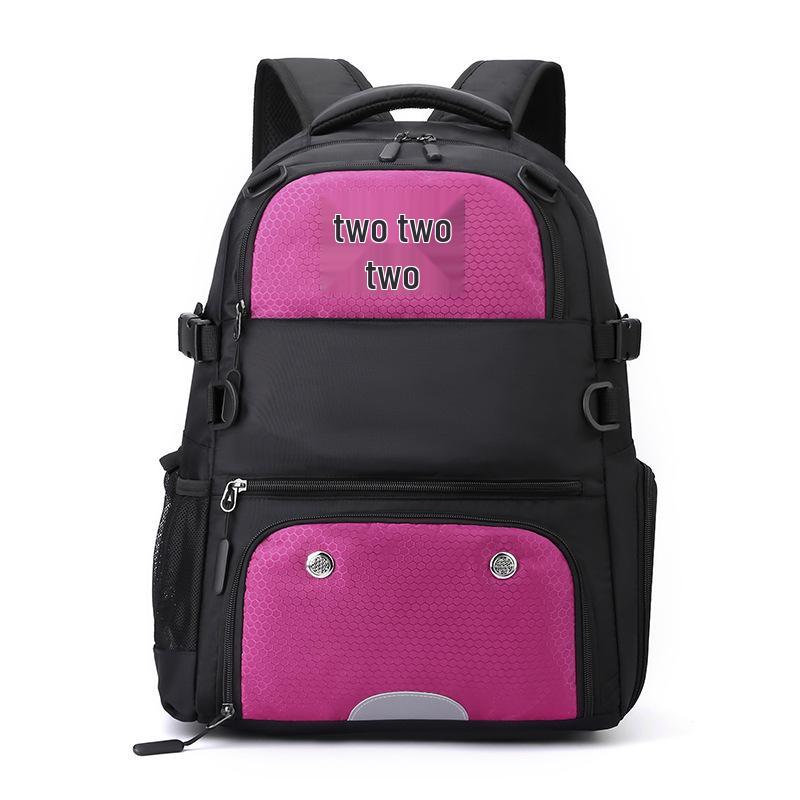 Water-Resistant Sports Backpack with Shoe Compartment - Large Capacity for Basketball, Football, and Outdoor Activities