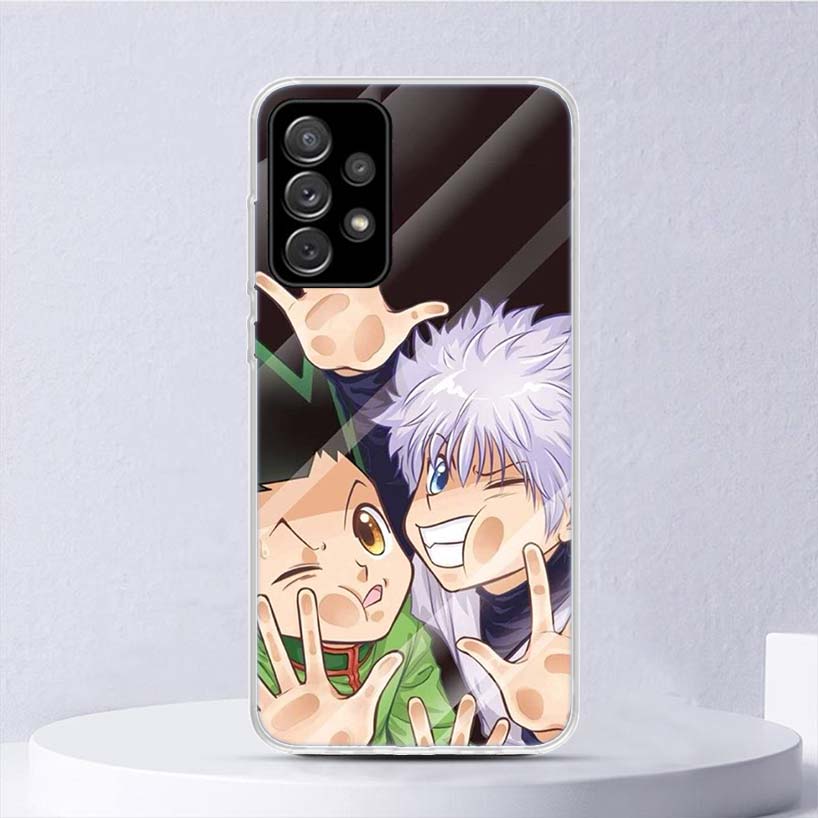 Custodia Morbida Anime Hunter X Hunter Per Samsung Galaxy A52 A53 A32 A22 A12 5G Cover Telefono A33 A23 A13 A72 A73 A02S A03S A42 Coque Sh