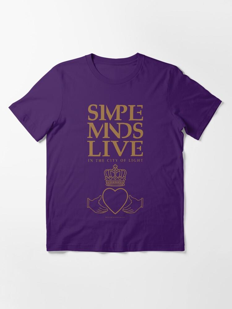 Simple Minds Simple Minds - Live In the City of Light Logo Essential T-Shirt