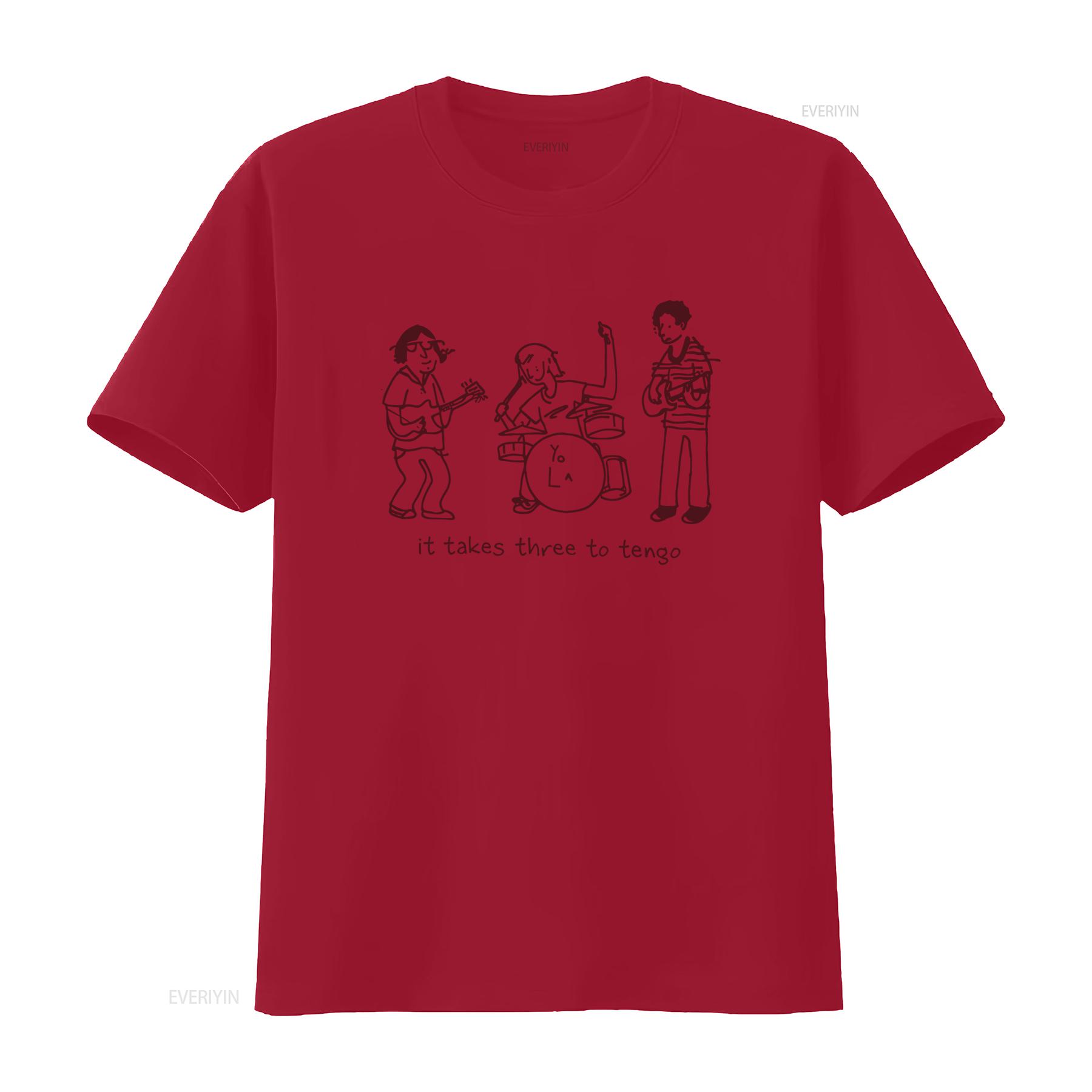 

YO LA TENGO Band Musician Drummer Guitarist Print T Shirt Full Size S 5XL vintage Washed Versatile Slightly homme Unisex S