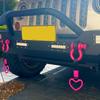 Car Cow Horn JDM Handle Pull Ring - Interior/Exterior Modification Pendant