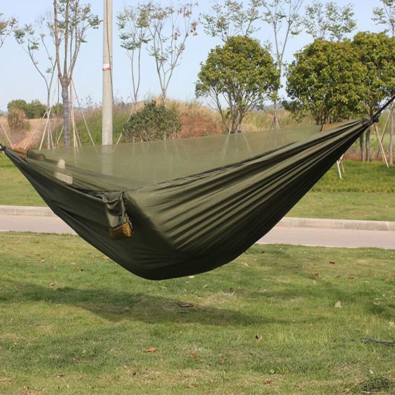 ZISIZ Ultralight Automatic Quick-Open Mesh Camping Hammock
