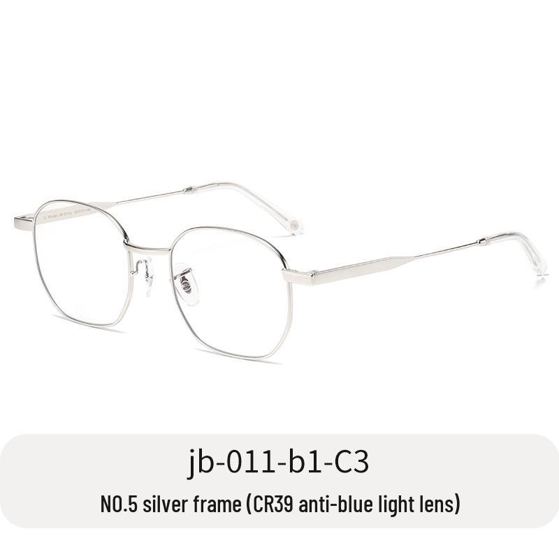 

Поляризованные модные квадратные солнцезащитные очки с очками против синего света 53-21-145